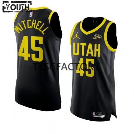 Maillot Basket Utah Jazz Bojan Bogdanovic 44 Nike 2022-23 Statement Edition Noir Swingman - Enfant